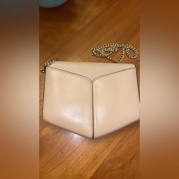 Sandro Lou Crossbody Bag in Blush Leather Pink - Picture 4 of 7